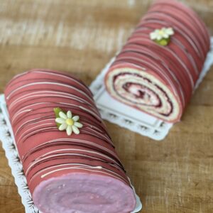 Luksus Hindbærroulade